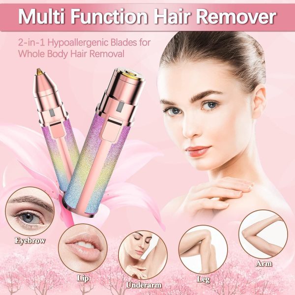 2-in-1 Electric Eyebrow Trimmer & Shaver