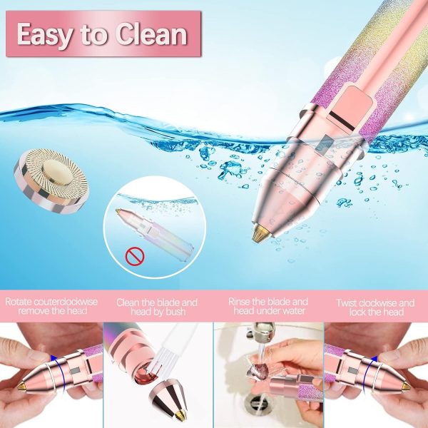 2-in-1 Electric Eyebrow Trimmer & Shaver